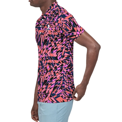 Pink Zag Polo