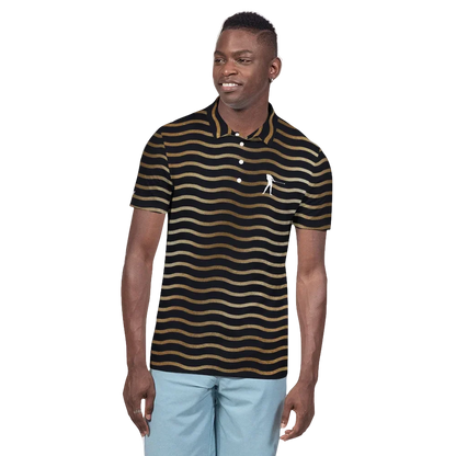 Golden Black Polo