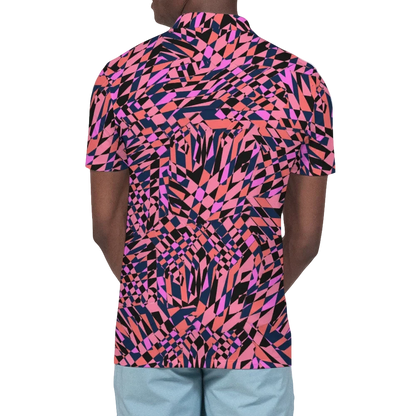 Pink Zag Polo