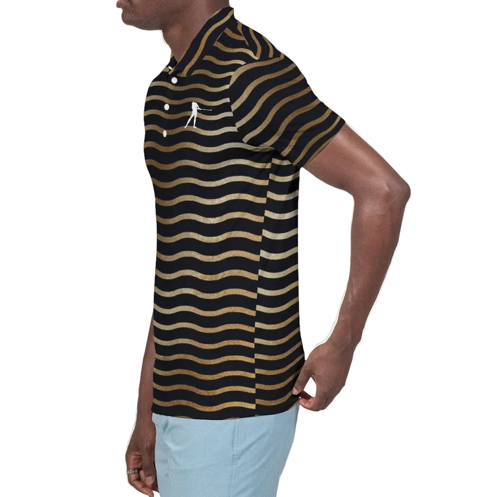 Golden Black Polo