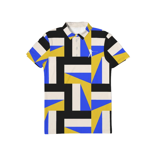 Blue Maze Polo