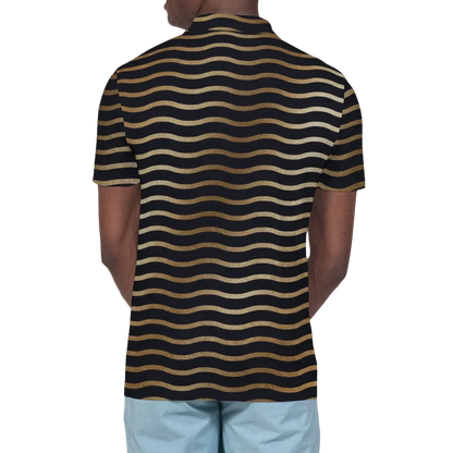 Golden Black Polo