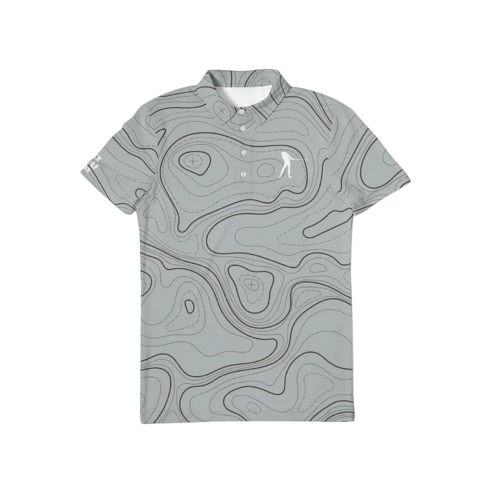 Grey Topo Polo