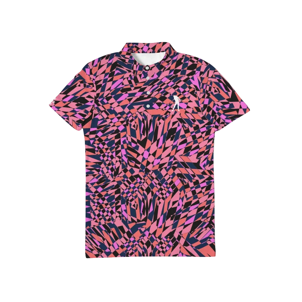 Pink Zag Polo