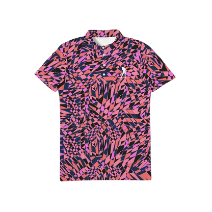 Pink Zag Polo