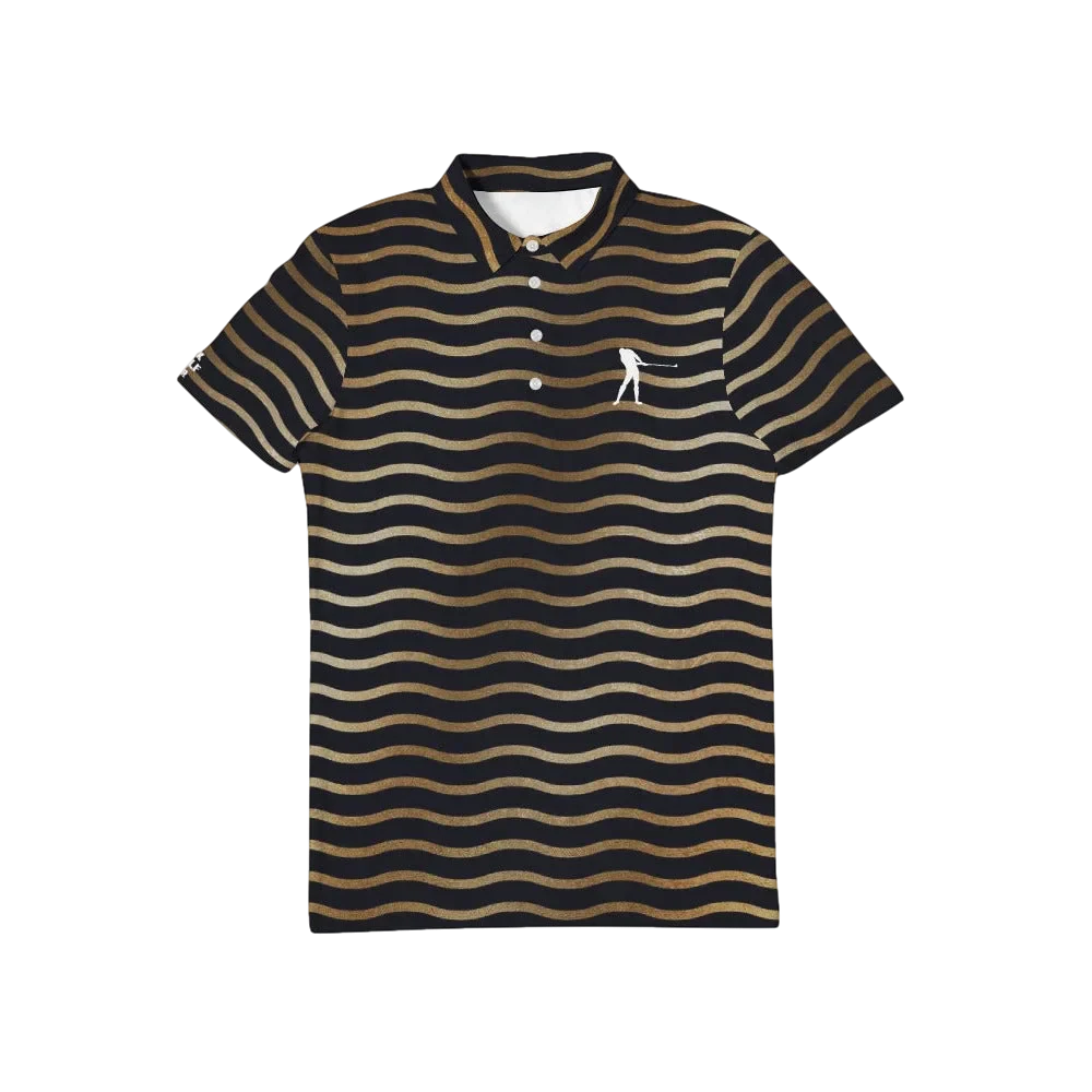 Golden Black Polo