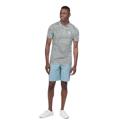 Grey Topo Polo